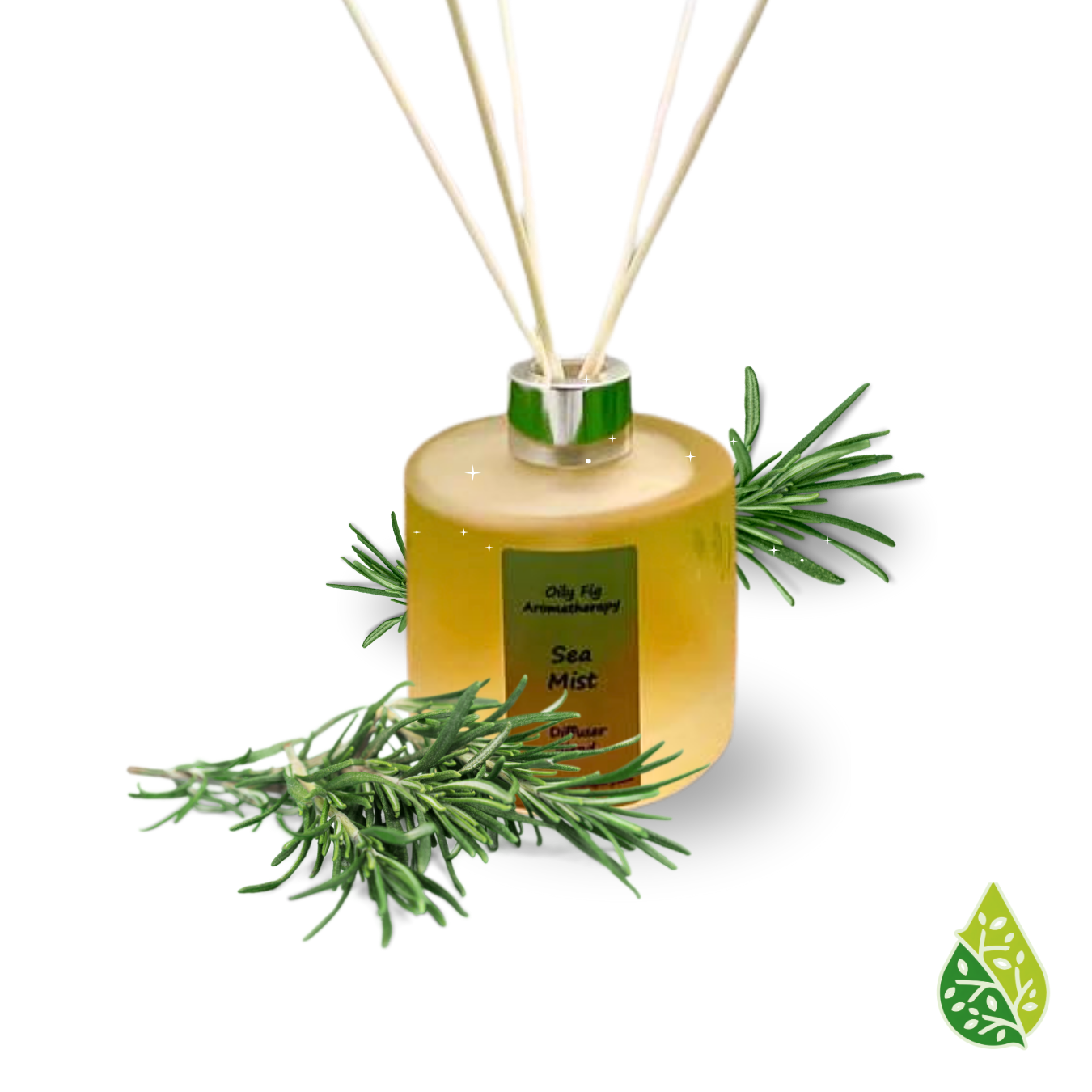 Coastal bliss: Sea Mist reed diffuser invigorates the senses.